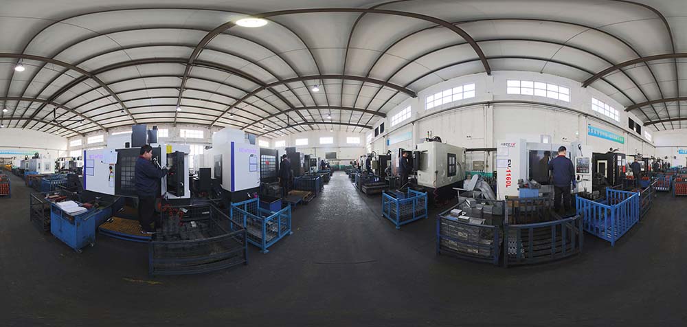 Vista panoramica a 360° della fabbrica Boxinhuasheng Hydraulic