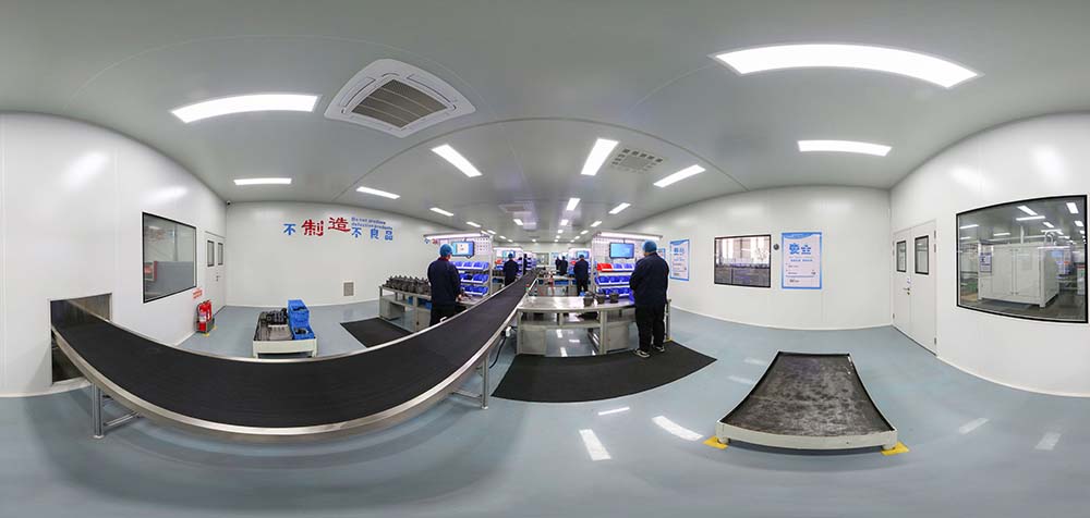Vista panoramica a 360° della fabbrica Boxinhuasheng Hydraulic